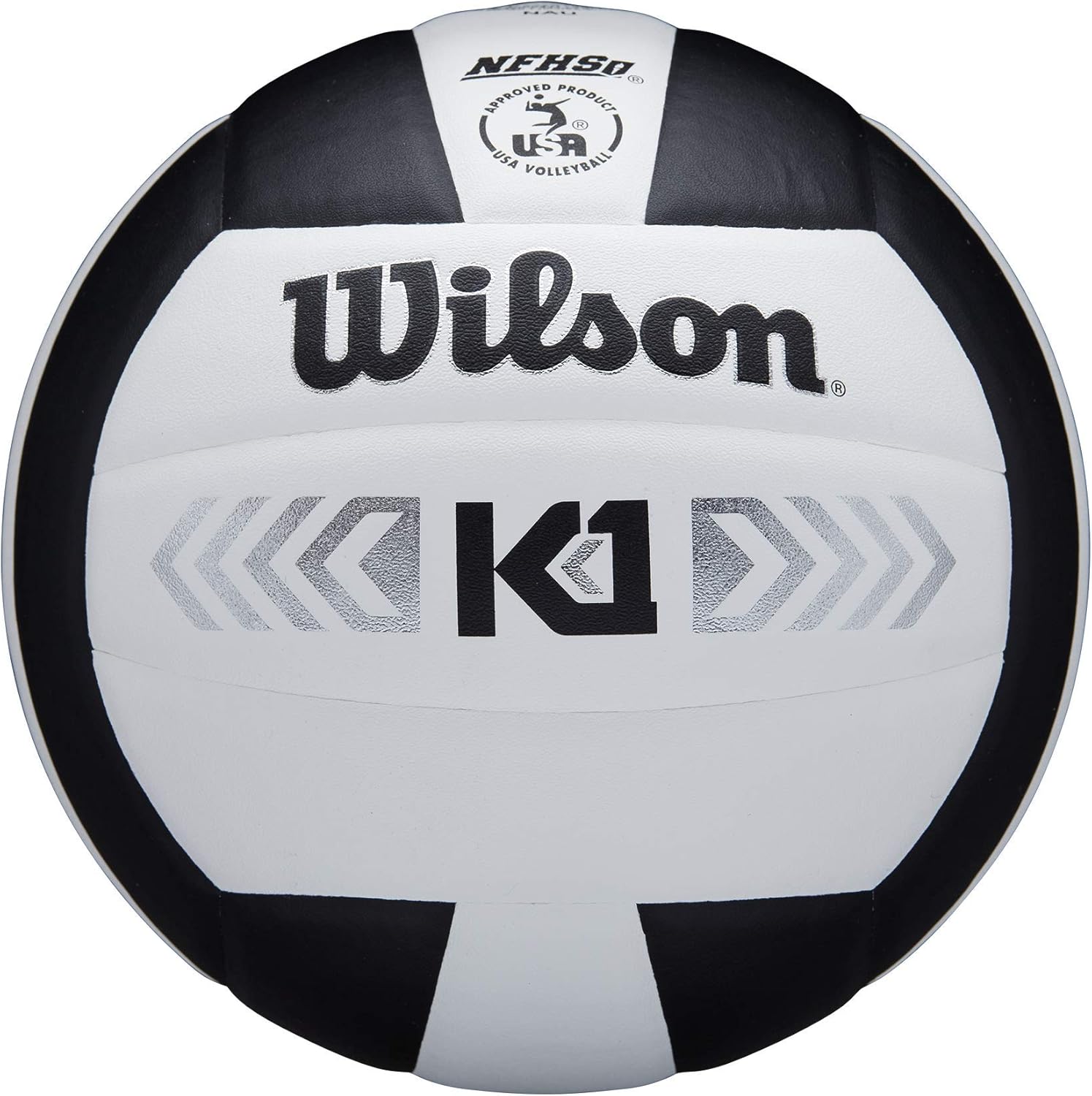 Wilson K1 Black and White Volleyball